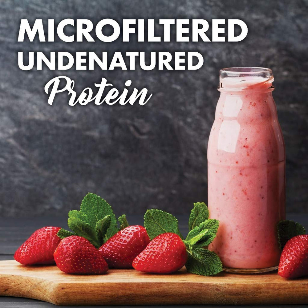 Immunoglobulins and BCAAs highlighted in Bluebonnet protein close-up.