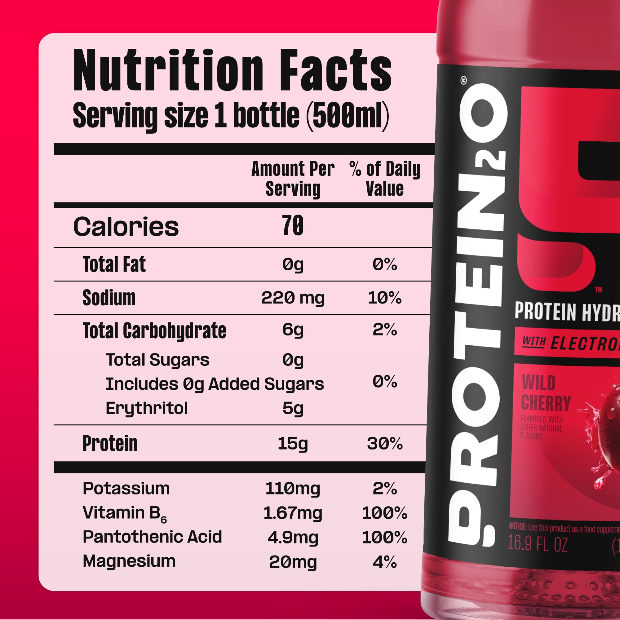 Protein2o hydration can chilled for on-the-go workouts