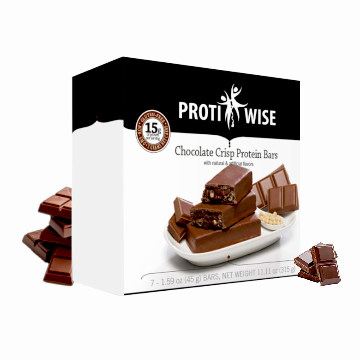 ProtiWise packaging highlights guilt-free indulgence for on-the-go snacking