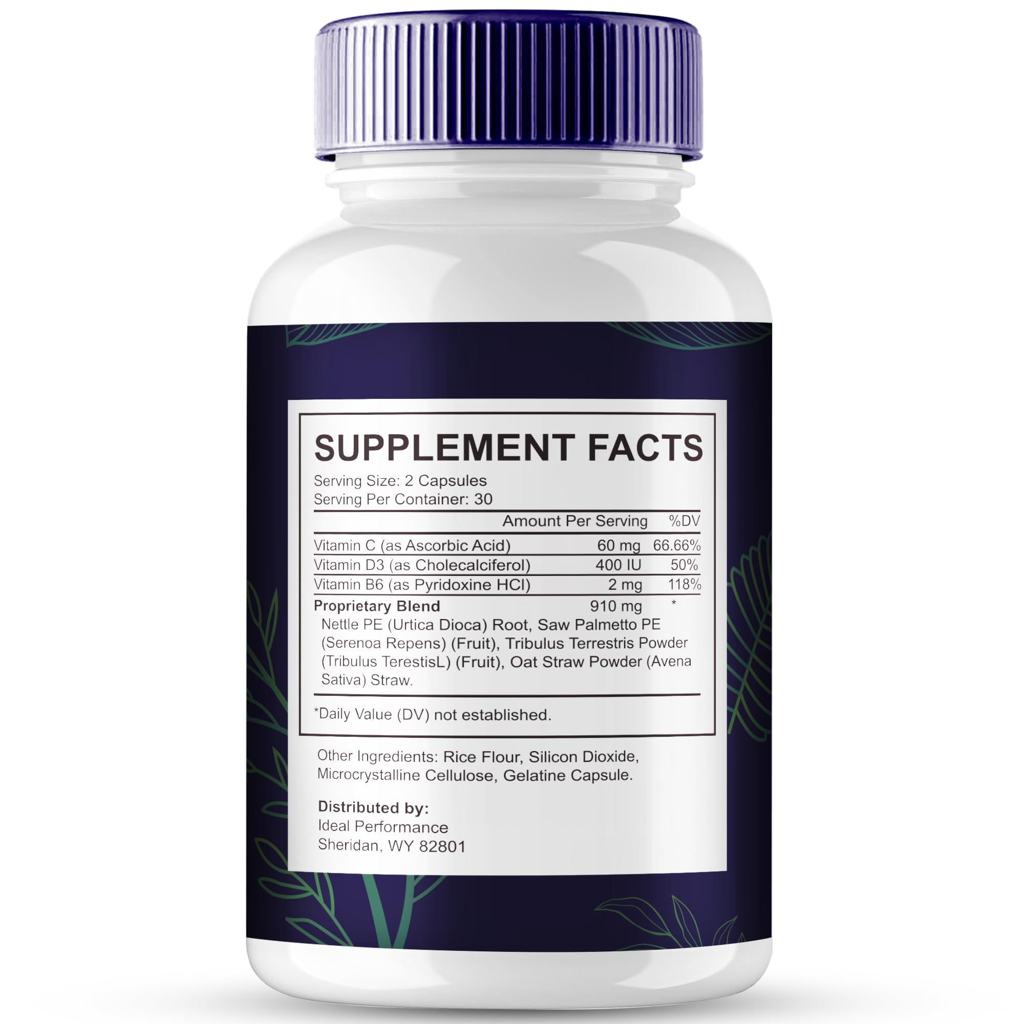 Proto Flow prostate support pills bottle on shelf for easy daily use