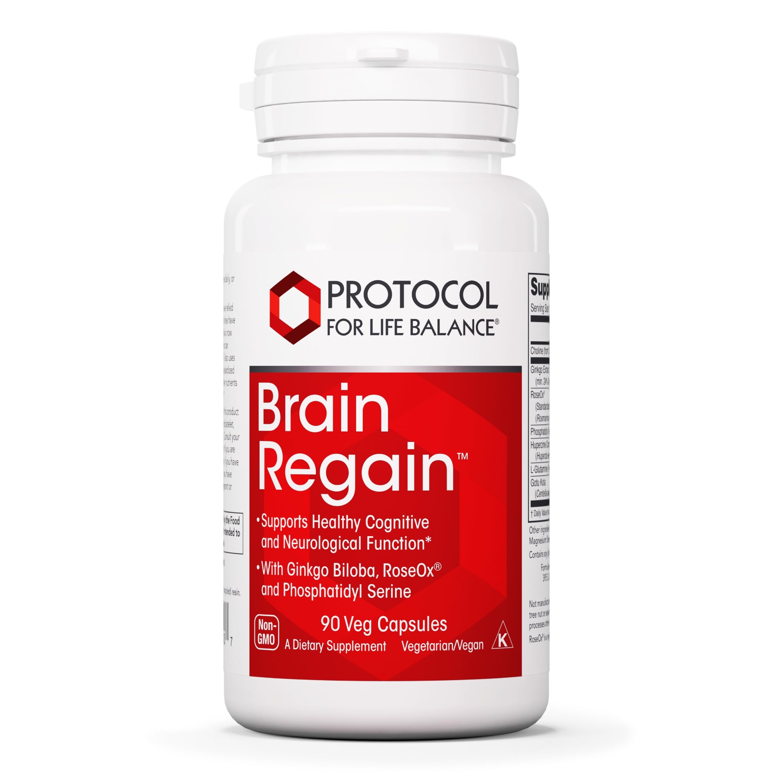 Protocol Brain Regain bottle for daily focus support