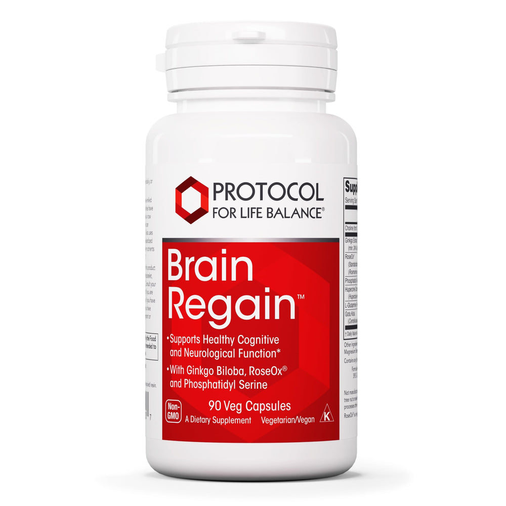 Protocol Brain Regain bottle for daily focus support