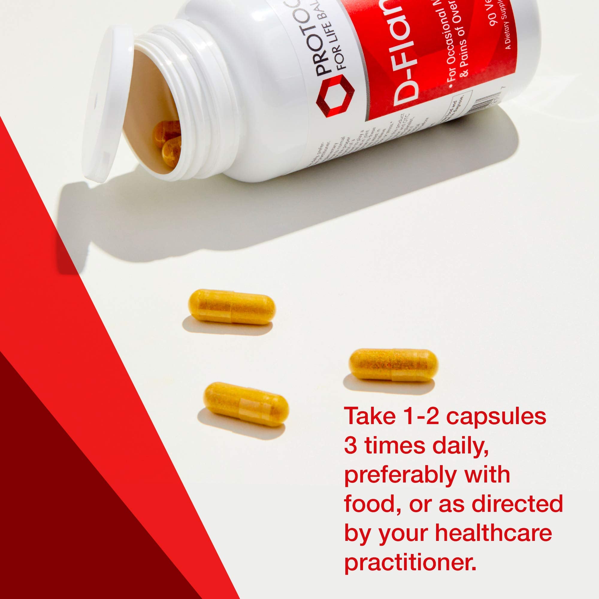 PROTOCOL FOR LIFE BALANCE D-Flame green tea extract capsules support healthy inflammatory response.