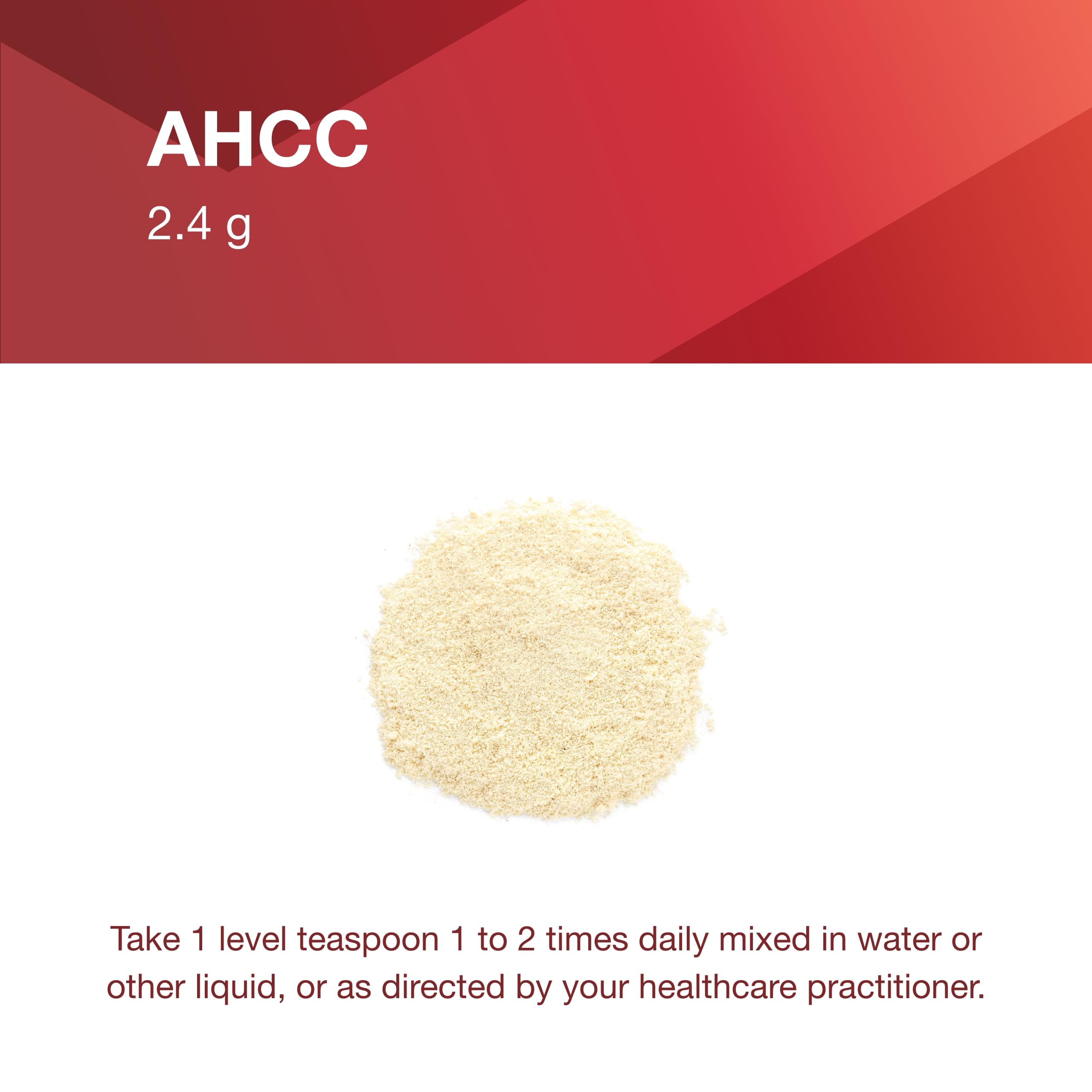 Protocol for Life Balance AHCC powder displayed in a lifestyle setting