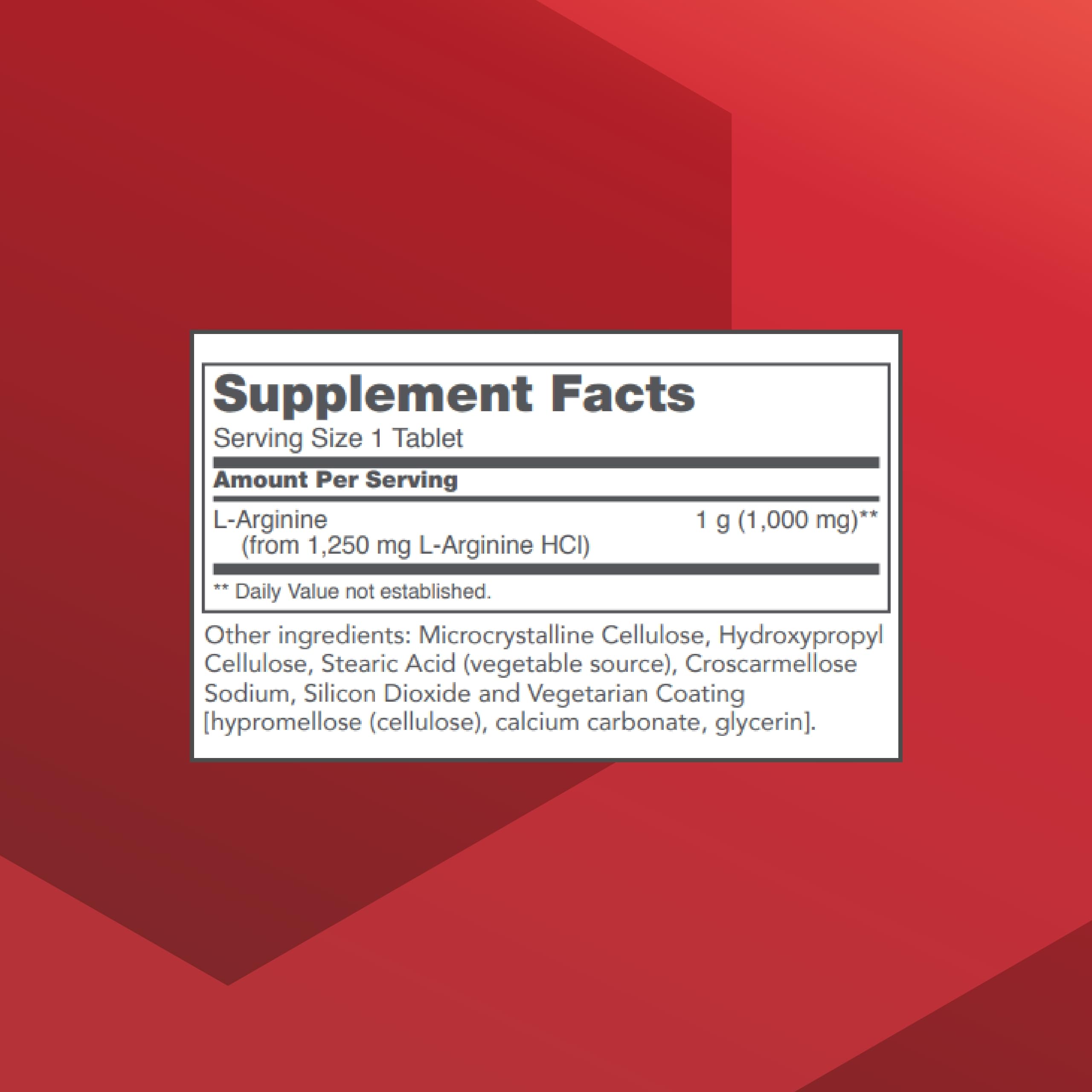 Arginine capsules close-up highlighting vegetarian capsules for easy daily use