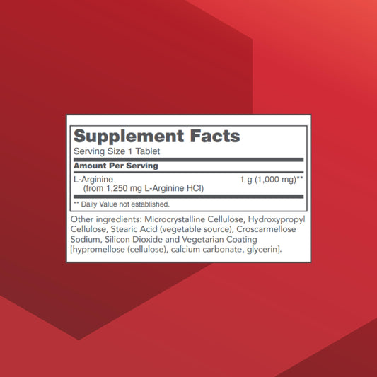 Arginine capsules close-up highlighting vegetarian capsules for easy daily use
