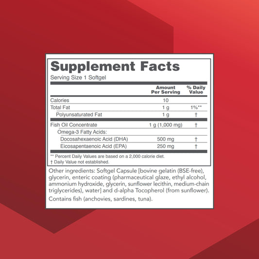 Protocol for Life Balance DHA-500 enteric-coated softgel close-up indicating gentle digestion.
