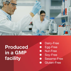Protocol for Life Balance Enzymes-HCl GMP badge indicating quality manufacturing.