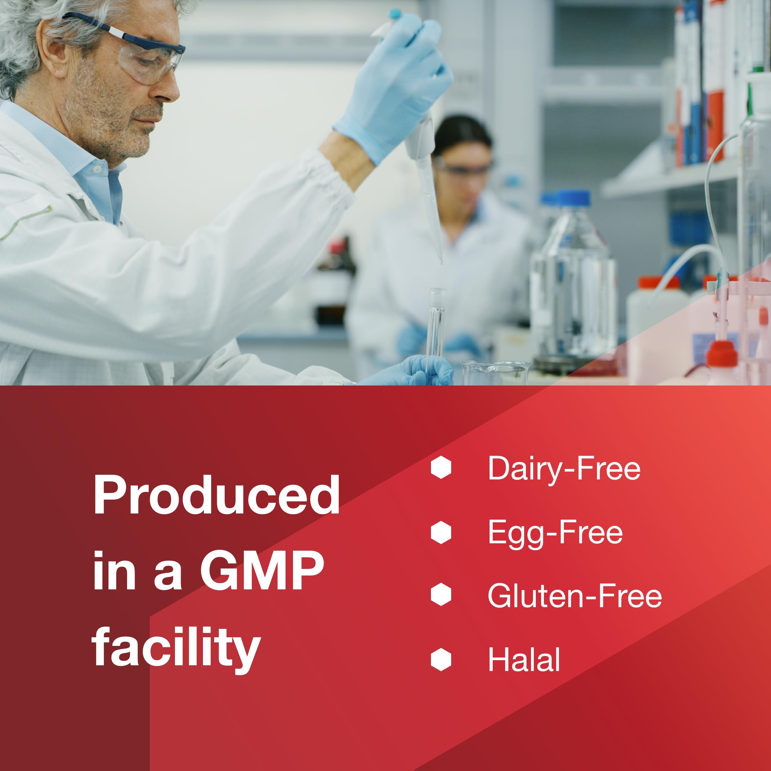Protocol for Life Balance Gamma E Toco Complex packaging emphasizes halal and dairy-free options.