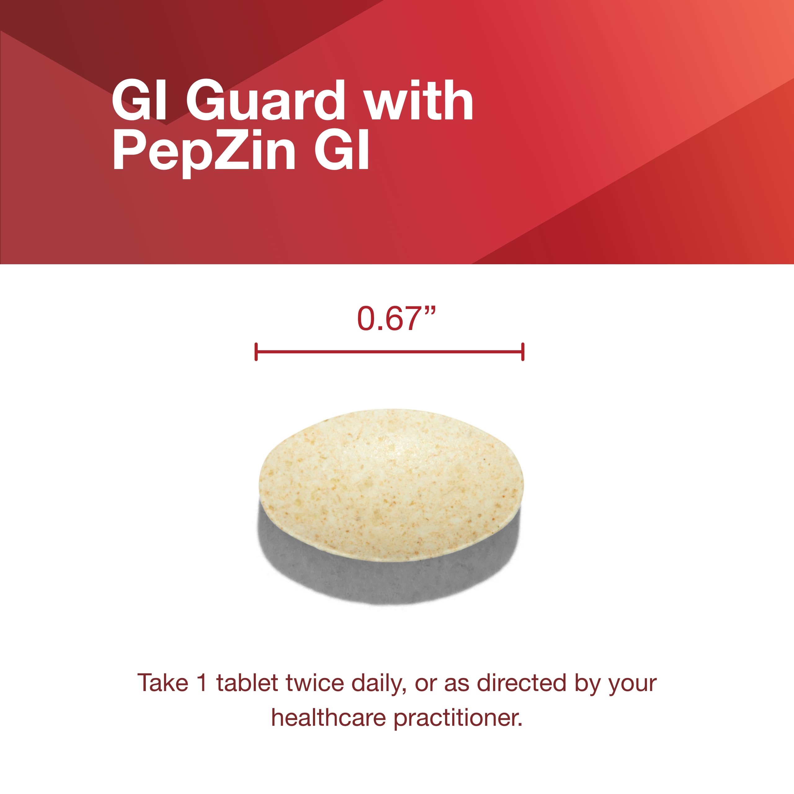 PROTOCOL FOR LIFE BALANCE GI Guard capsules beside water for daily use.