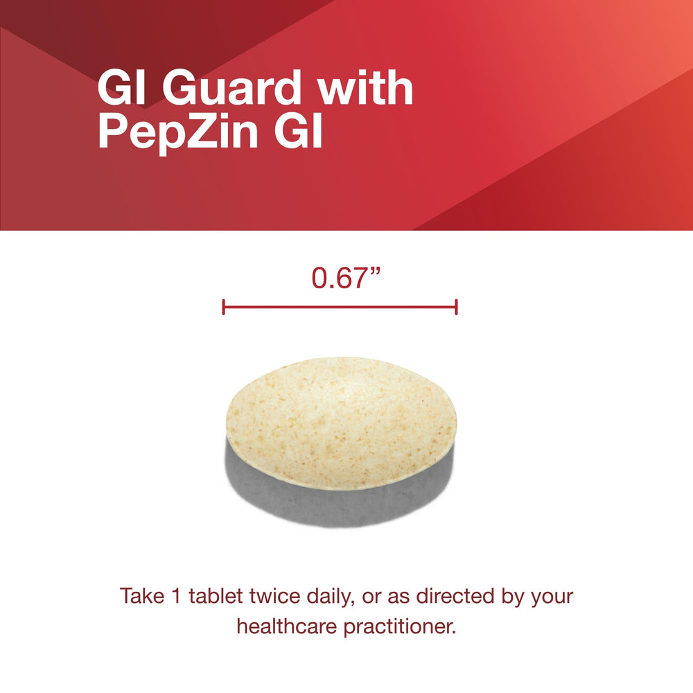 PROTOCOL FOR LIFE BALANCE GI Guard capsules beside water for daily use.