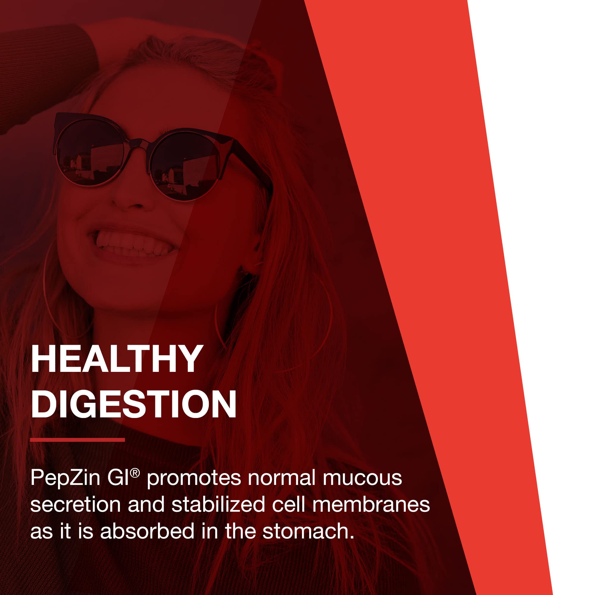 Front view of PROTOCOL FOR LIFE BALANCE GI Guard bottle on kitchen counter.