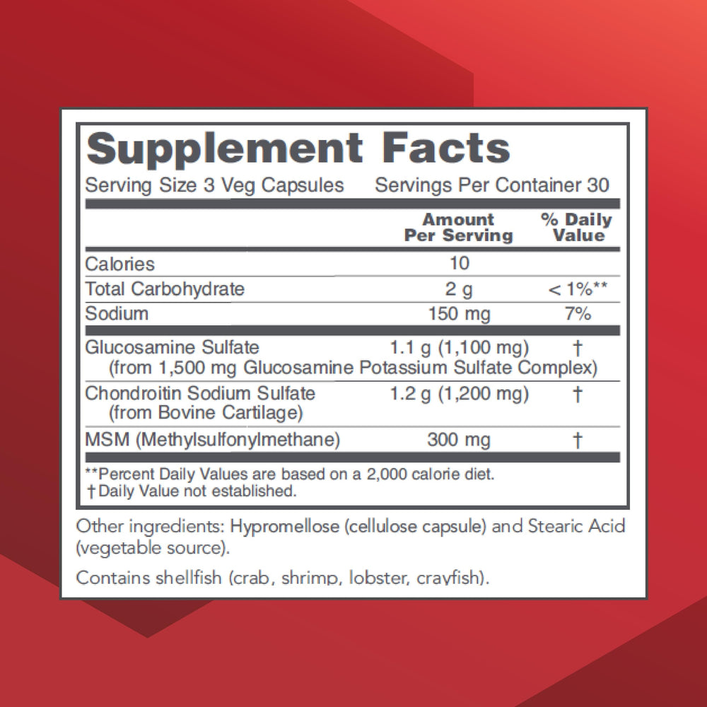 PROTOCOL FOR LIFE BALANCE capsules poured for convenient daily intake supporting joints