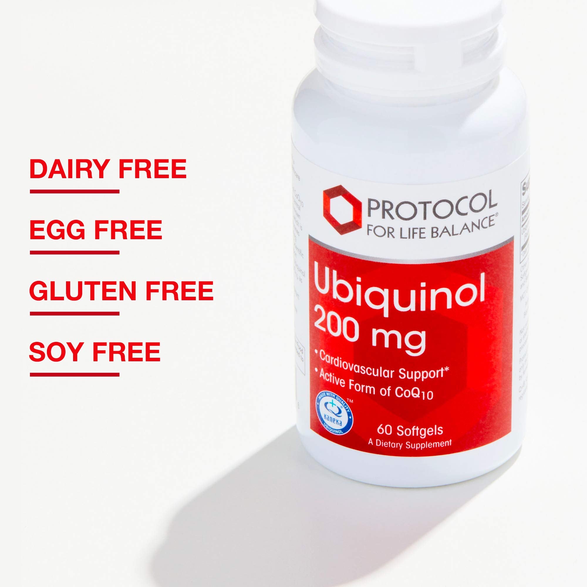 PROTOCOL FOR LIFE BALANCE GMP seal on packaging signals quality.