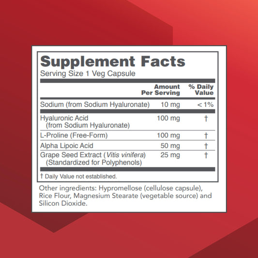 PROTOCOL FOR LIFE BALANCE hyaluronic acid capsules for daily skin and eye health support