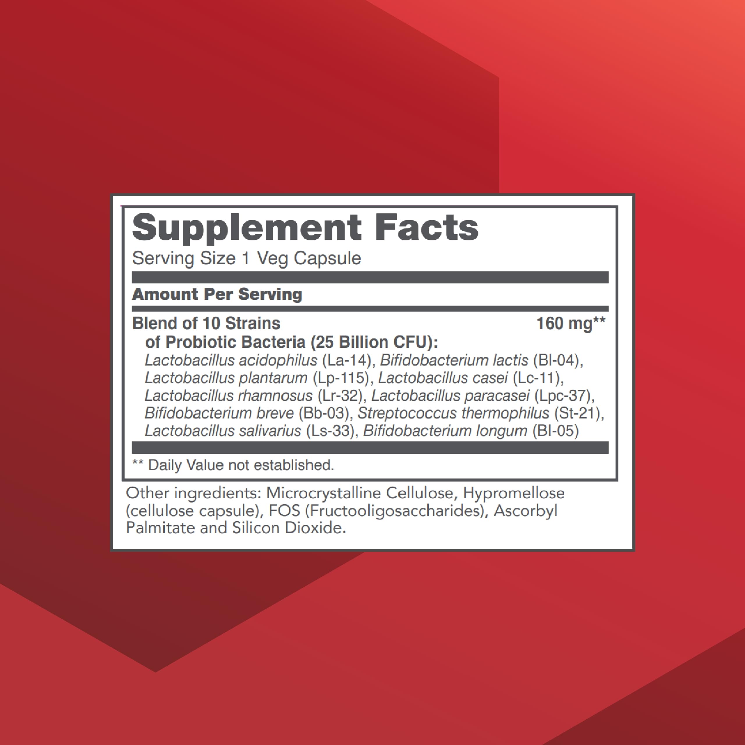 ProtoDophilus capsules being dispensed for daily gut support