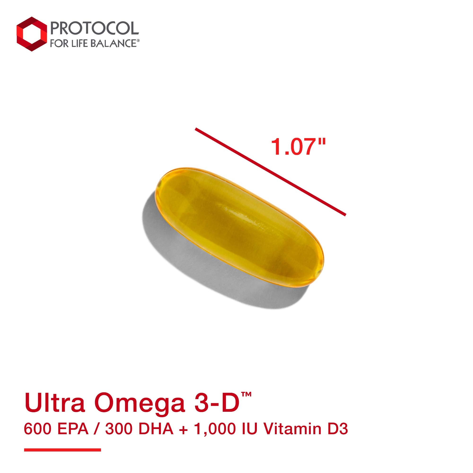 Protocol for Life Balance Ultra Omega 3-D may support immune, heart, eye and brain health