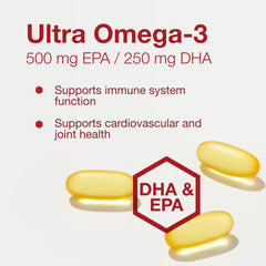 PROTOCOL FOR LIFE BALANCE Ultra Omega-3 label detail showing ingredients