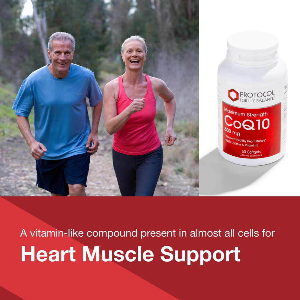 Vitamin E and CoQ10 blend in PROTOCOL FOR LIFE BALANCE supplement