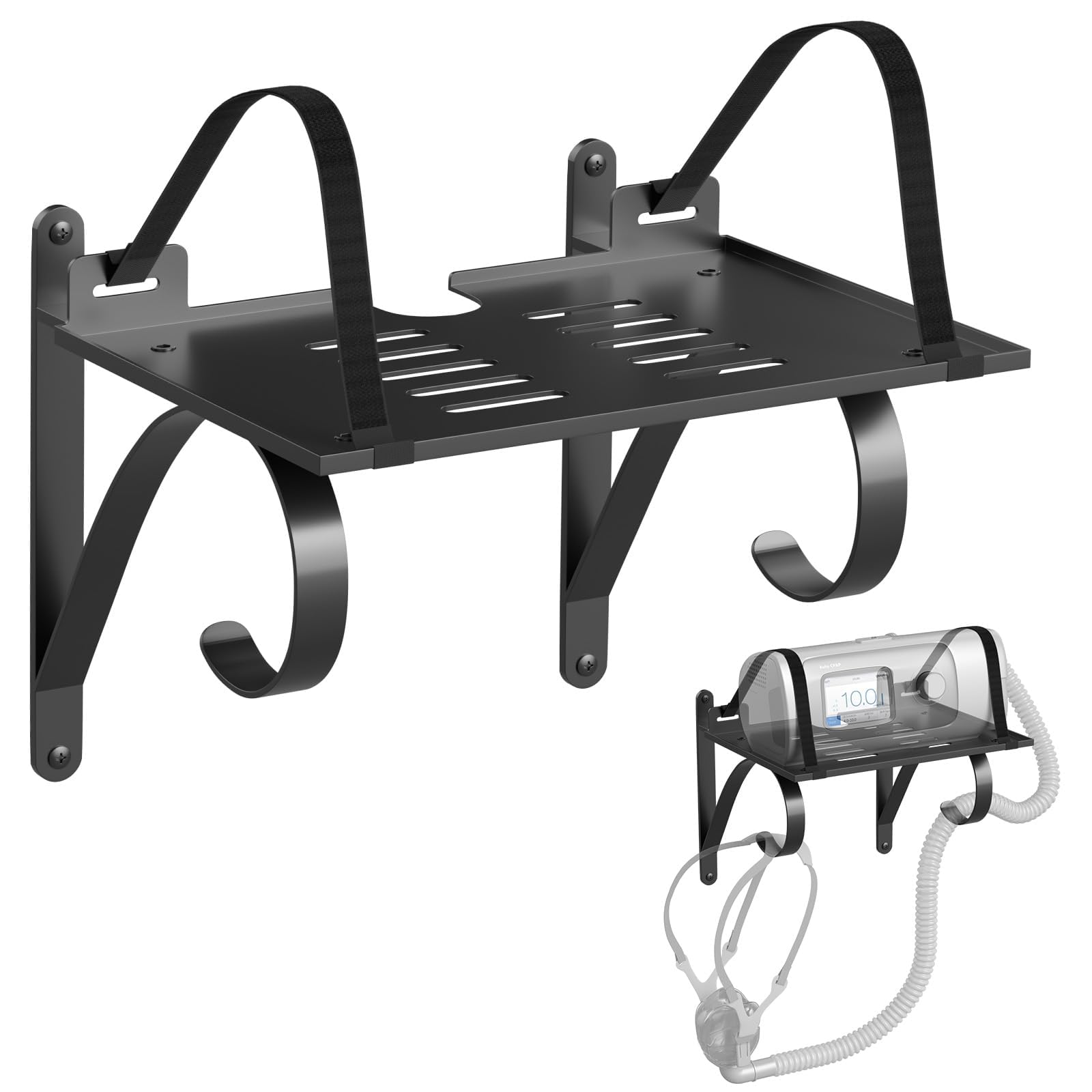 Durable ProtoRack metal frame designed for daily bedroom use.