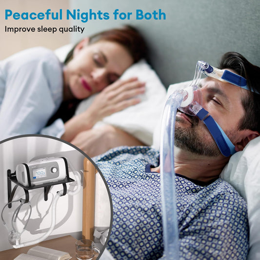Heavy-duty ProtoRack stand providing extra stability for CPAP and humidifier setups.