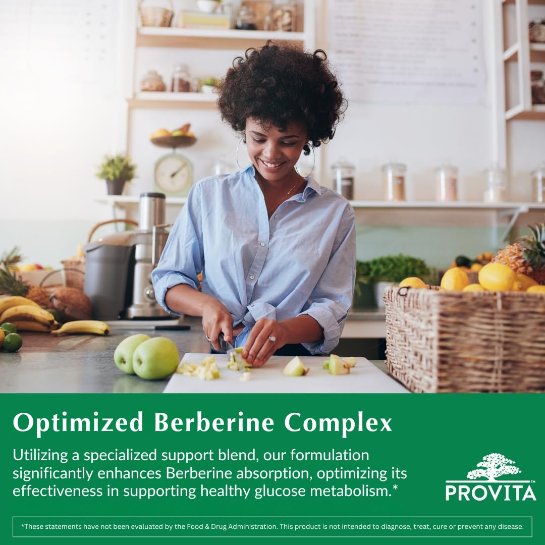 Provita Berberine TPGS delayed-release capsules deliver steady daily support.