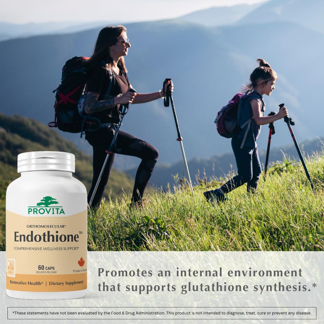 PROVITA Endothione probiotic strain emphasizing gut and liver synergy.