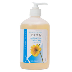 Provon citrus fragrance close-up during hand washing.