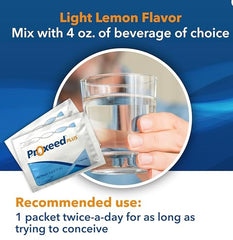 Prepared Proxeed Plus drink served in a glass, ready to consume