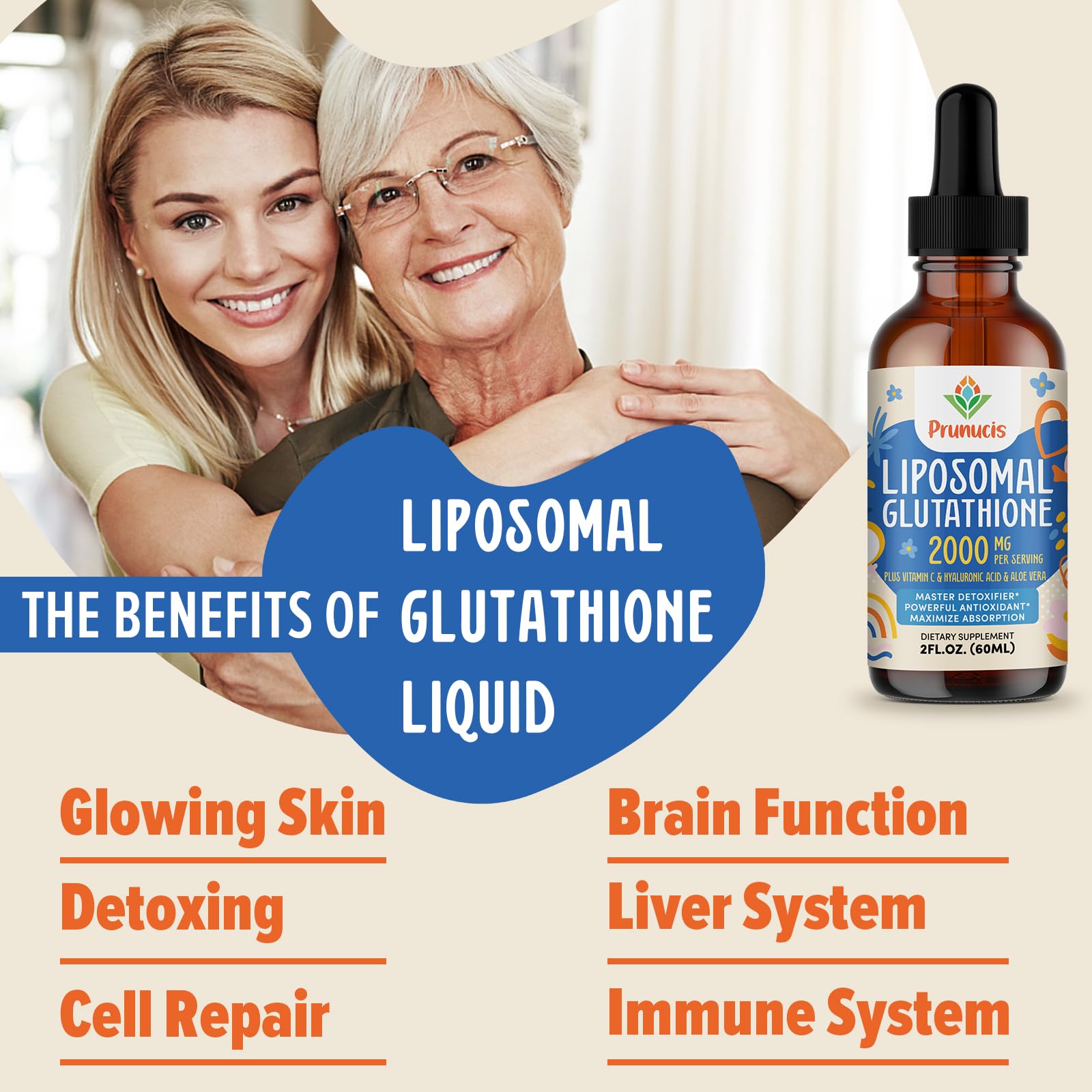 Product on kitchen counter with water glass for daily use.