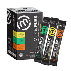PRÜVIT Mito//PLEX Citrus Pack electrolytes bottle pour for energized workouts