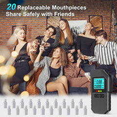 Prypug Breathalyzer portable size with ergonomic grip for everyday carry.
