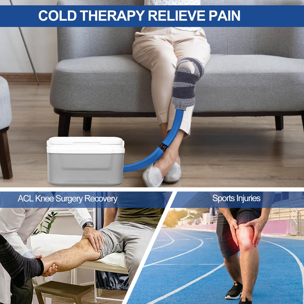 Pryqutia ankle therapy pads provide secure placement with elastic straps