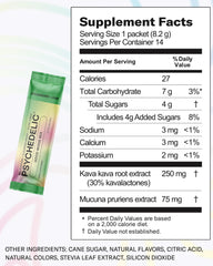 Psychedelic Water mucuna pruriens blend for mood support.