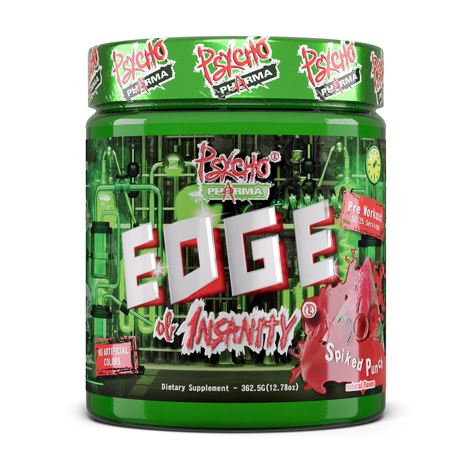 Psycho Pharma Edge of Insanity tub front for intense workouts
