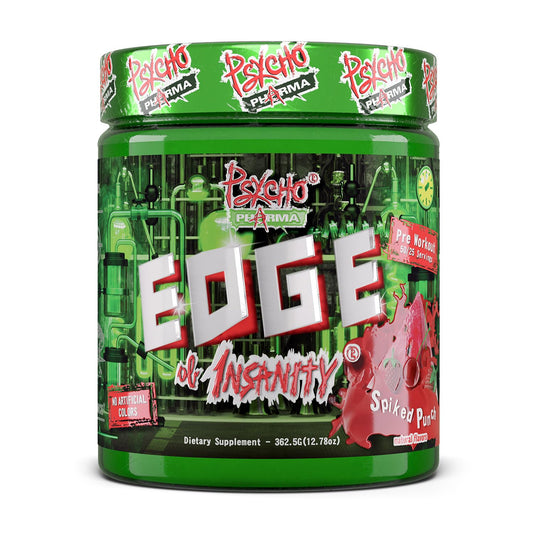 Psycho Pharma Edge of Insanity tub front for intense workouts