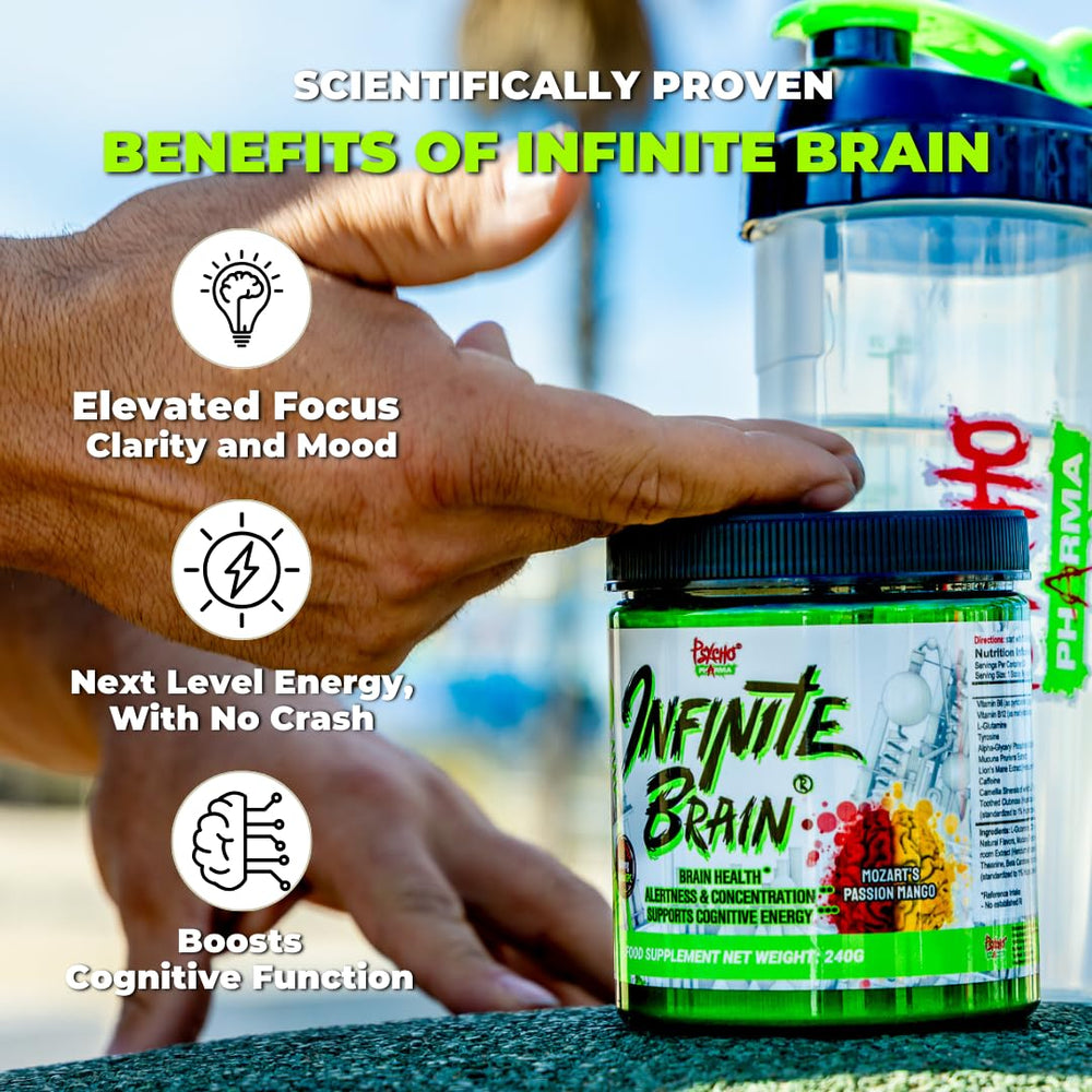 Psycho Pharma Platos Lemon Punch glass emphasizes refreshing focus for study.