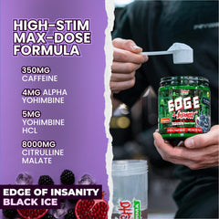 Psycho Pharma yohimbine alpha-yohimbine close-up with focus-oriented design
