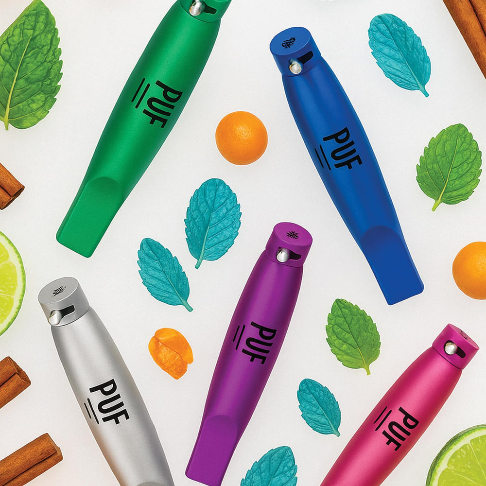 PUF Grapefruit citrus core for bright, uplifting inhale