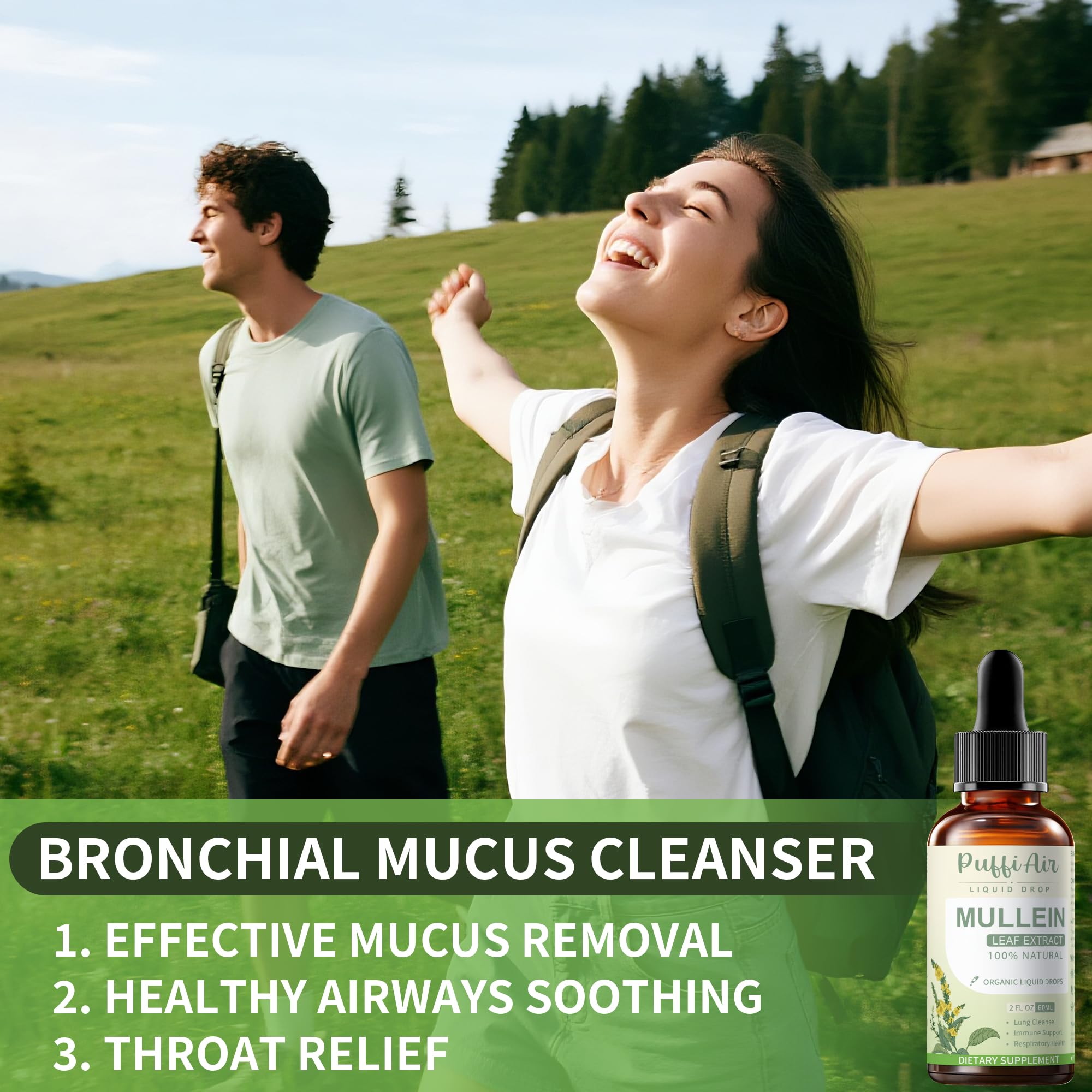 PUFFIAIR Daily-use bottle image encourages routine support