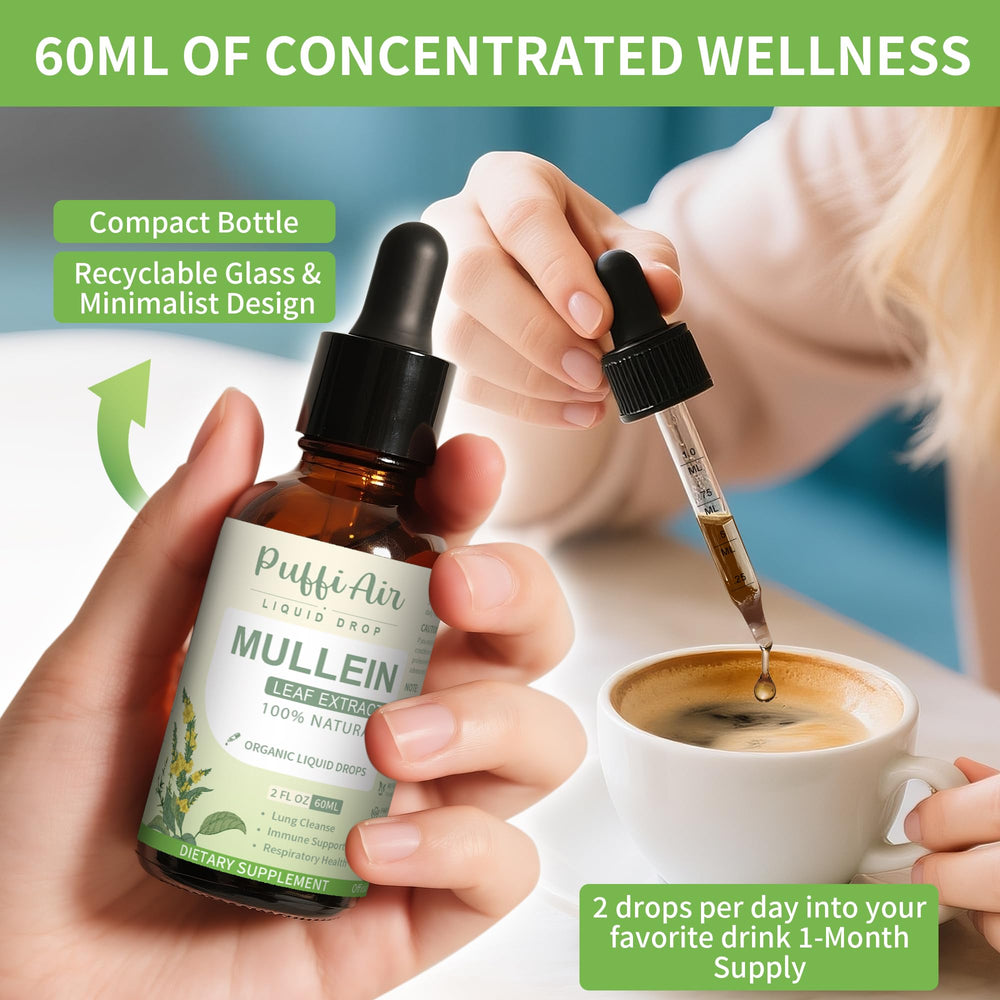 PUFFIAIR Marshmallow-root close-up suggests natural mucus comfort