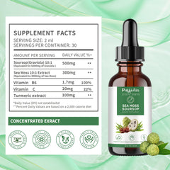 PUFFIAIR Soursop Sea Moss kit-setup emphasizes sustainable sourcing and purity