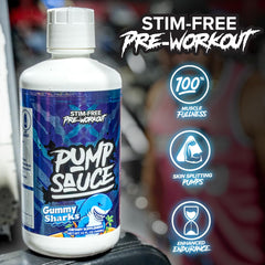 Pump Sauce dispensing pump scene implies convenient, mess-free preparation.