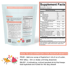 Punchy Kids Hydration with vitamin D and zinc supports immune-friendly nutrients.