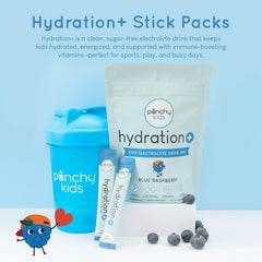 Punchy Kids Hydration Melon Splash stick delivers kid-friendly flavor after play.