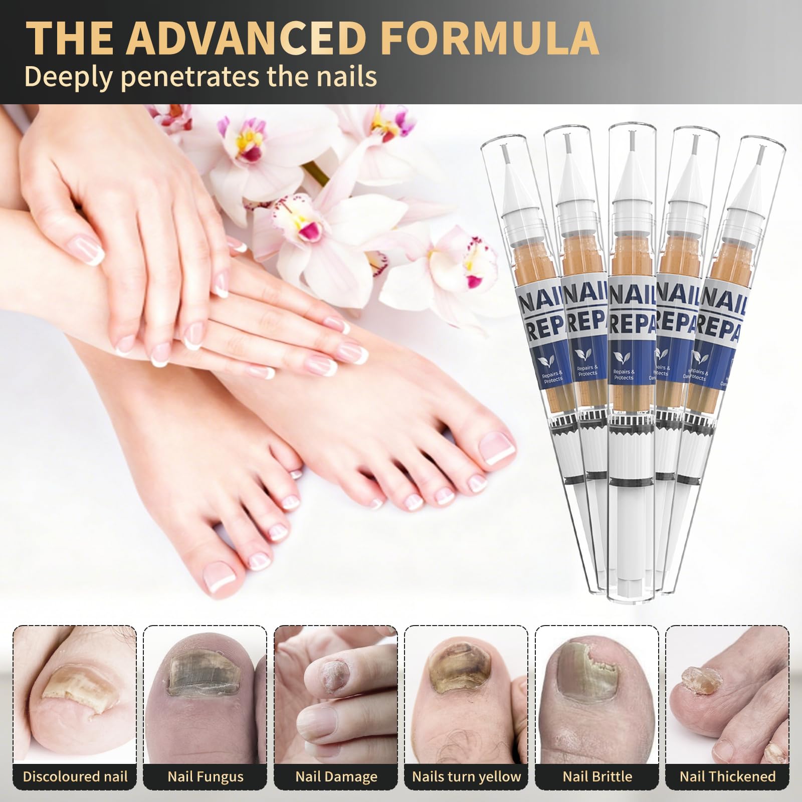 PUPCA toe spacers-in-use illustrate comfortable daily nail care.