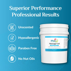 Pura 1st Arnica Therapy Gel applied to the shoulder for targeted massage
