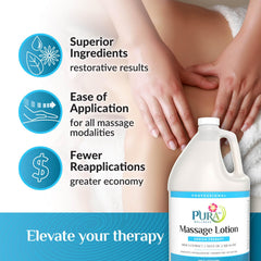 PURA 1st Arnica Therapy USA-made lotion supports consistent professional use.