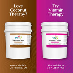 PURA 1st Coconut Therapy clinic use scenario emphasizing hydration and glide during treatments