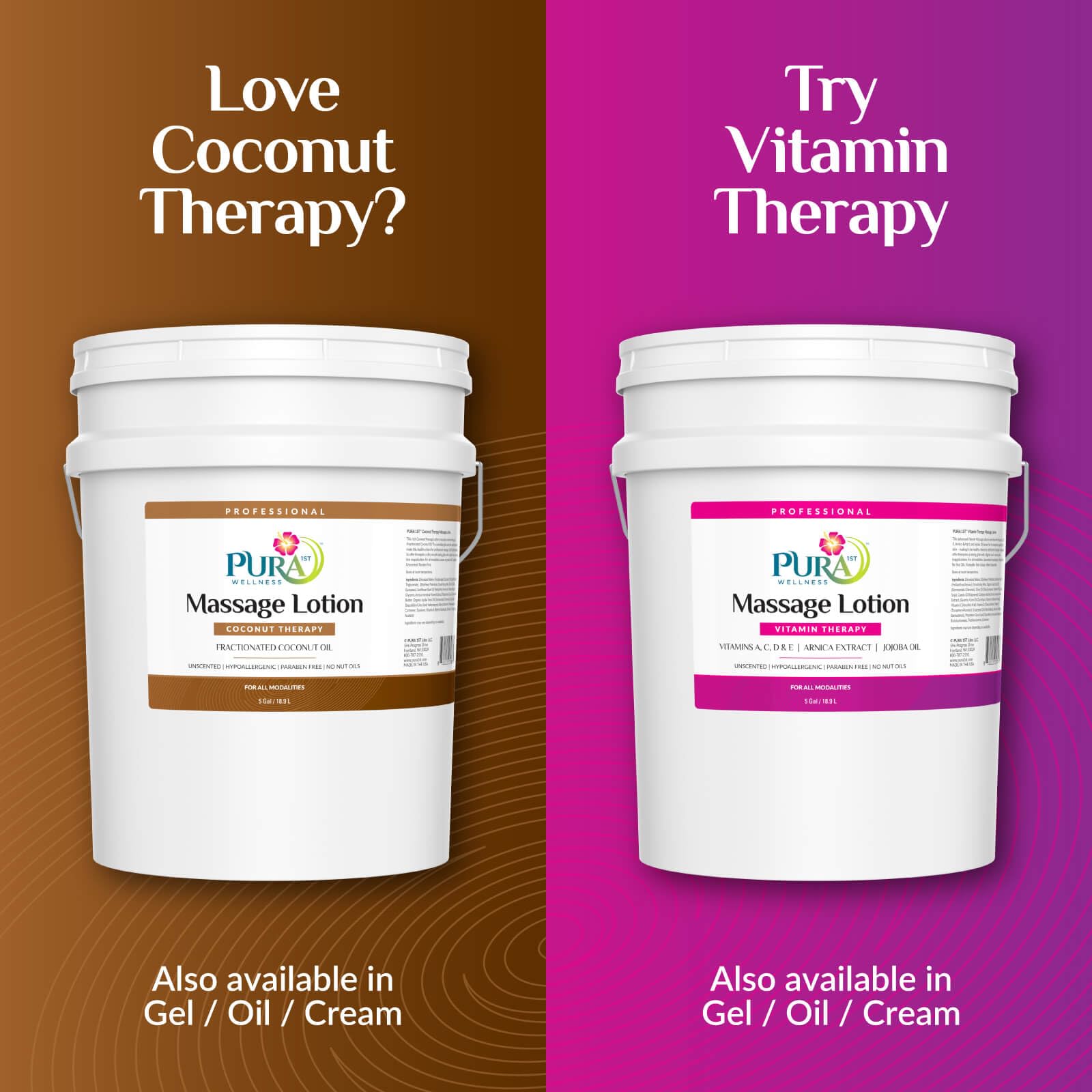 PURA 1st Coconut Therapy in clinic highlighting natural ingredients and skin hydration